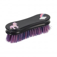Little Rider Little Unicorn Face Brush  (Navy/Pink)
