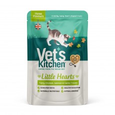 Vet's Kitchen Little Hearts Cat Treats (Chicken, Salmon and Game)