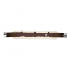 Mark Todd Fleece Lined Webbing Girth (Brown)