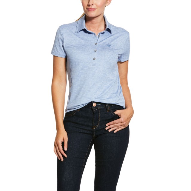 Ariat Women's Talent Polo (Blue Heather)