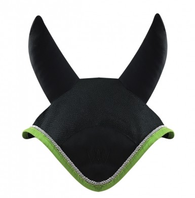 Woof Wear Fly Veil (Black/Lime)