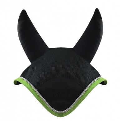 Woof Wear Fly Veil (Black/Lime)