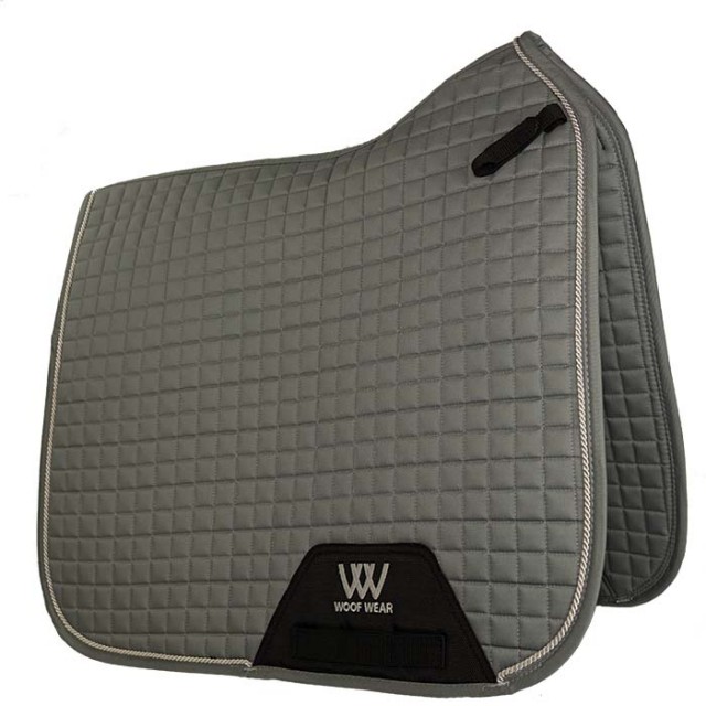 Woof Wear Dressage Saddle Cloth Colour Fusion (Brushed Steel)