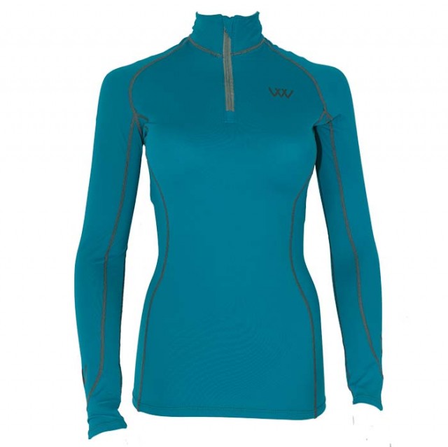 Woof Wear Ladies Performance Riding Shirt (Ocean)