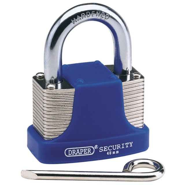 Draper 48mm Resetable 4 Number Combination Padlock