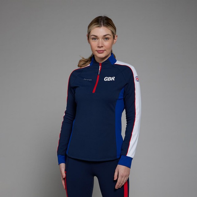 Toggi GBR Women's Reflector Technical Base Top (Navy)