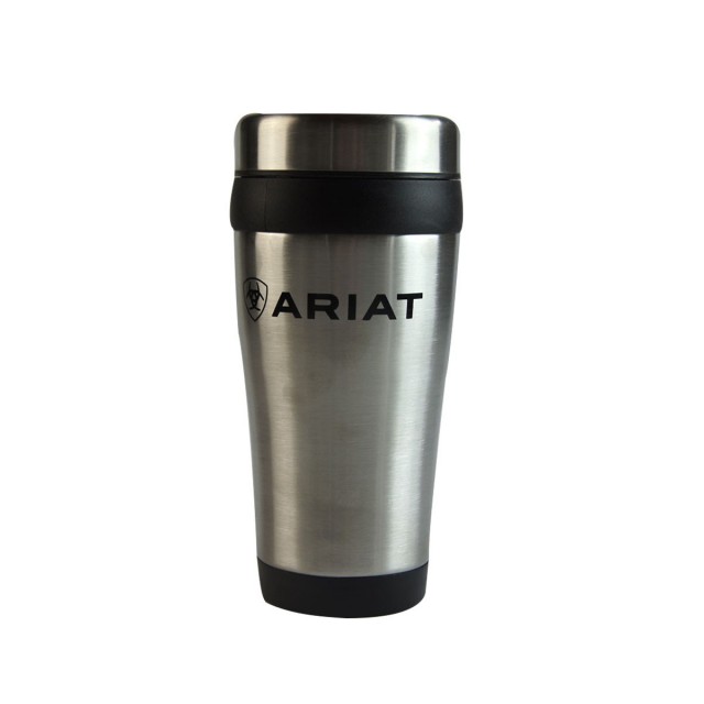 Ariat Thermal Mug (Silver/Black)