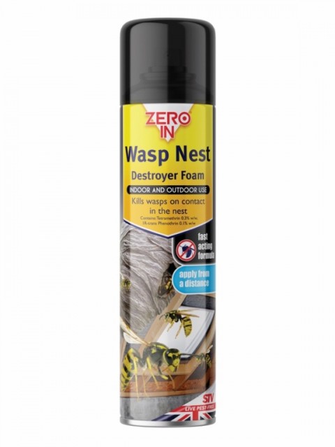 Zero In Wasp Nest Destroyer Aerosol (300ml)