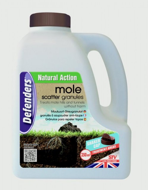 Defenders Mole Repellent Scatter Granules (450g)