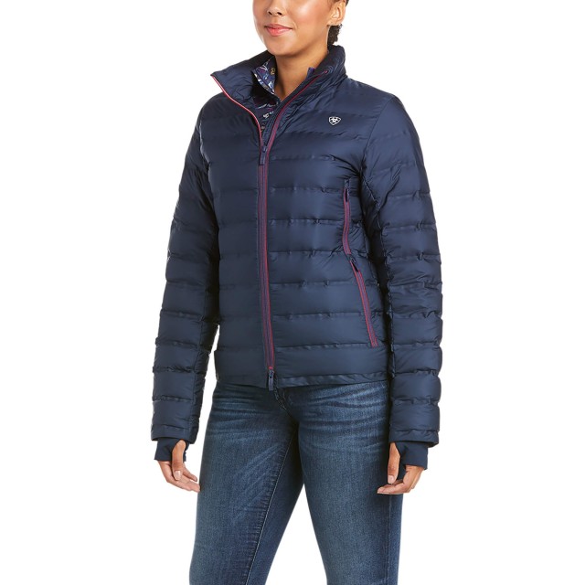 Ariat Womens Braze Down Jacket (Team Navy)