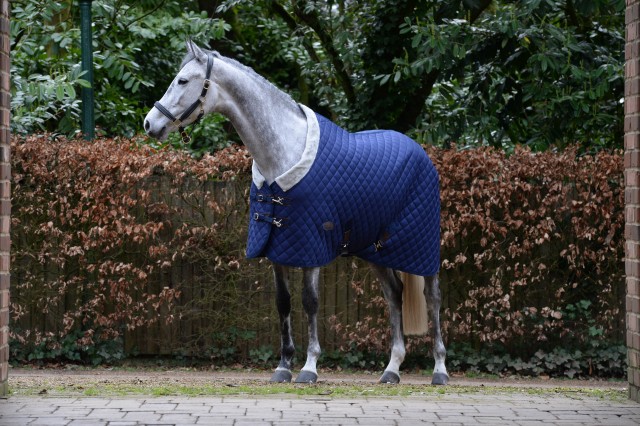 Weatherbeeta ComfiTec - Deluxe Diamond Stable Rug - Standard - Heavy (Navy)