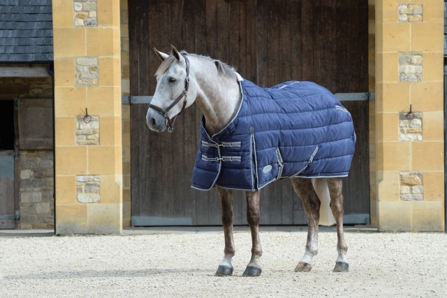 Weatherbeeta ComfiTec - PP Channel II Stable Rug - Standard - Heavy (Blue/Grey/White)