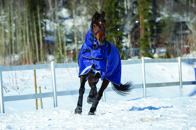 Weatherbeeta ComfiTec - Ultra Tough II Turnout - Detach Neck - Heavy (Blue/Charcoal)