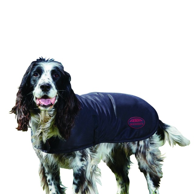 Weatherbeeta Comfitec Waxed Dog Coat (Brown) Wychanger Barton