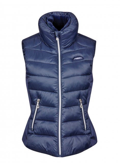 Weatherbeeta Ladies Dion Puffer Vest (Navy)