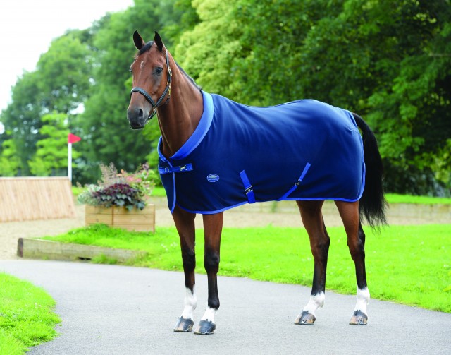 Weatherbeeta Double Bonded Fleece Standard Neck II (Navy/Royal Blue)