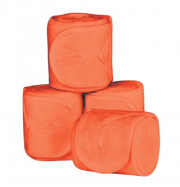 Weatherbeeta Fleece Bandage 4 Pack (Flame)