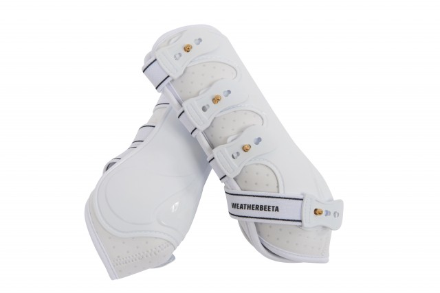 Weatherbeeta Hard Shell Dressage Boots (White)