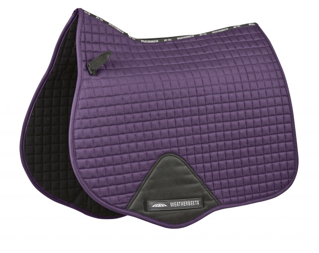 Weatherbeeta Prime All Purpose Saddle Pad (Purple Penant)