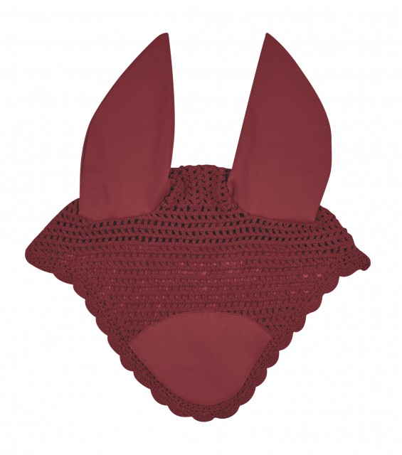 Weatherbeeta Prime Ear Bonnet (Maroon)