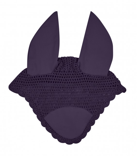Weatherbeeta Prime Ear Bonnet (Purple Penant)