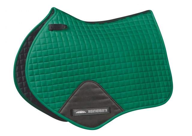 Weatherbeeta Prime Jump Shaped Saddle Pad (Emerald)