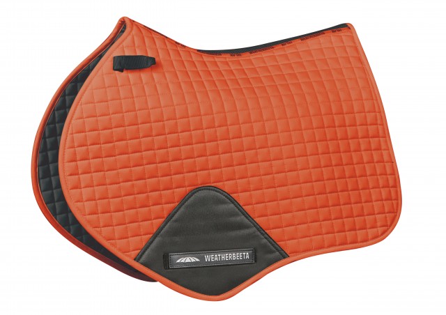 Weatherbeeta Prime Jump Shaped Saddle Pad (Flame)