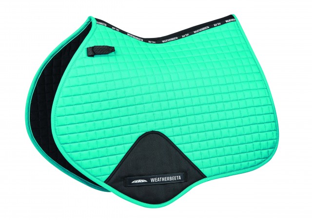 Weatherbeeta Prime Jump Shaped Saddle Pad (Turquoise)