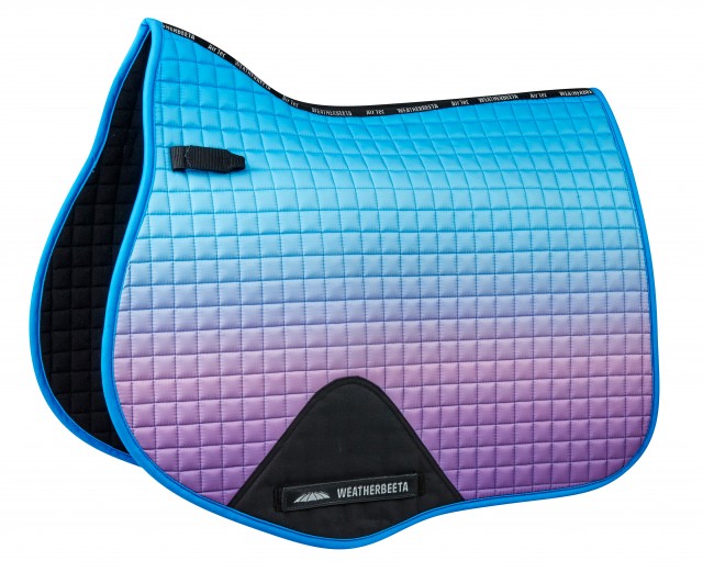 Weatherbeeta Prime Ombre All Purpose Saddle Pad (Lagoon Mist)