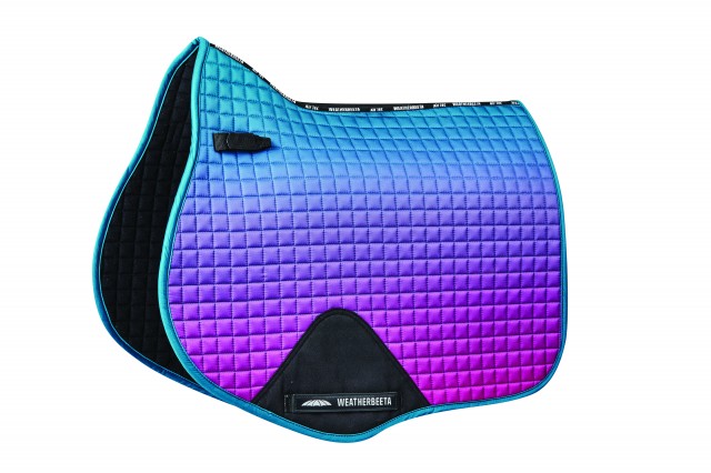 Weatherbeeta Prime Ombre All Purpose Saddle Pad (Midnight Aurora)