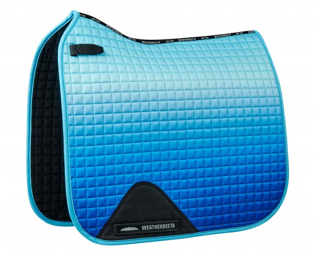 Weatherbeeta Prime Ombre Dressage Saddle Pad (Ocean Breeze)