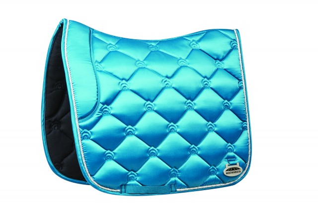 Weatherbeeta Regal Luxe Dressage Saddle Pad (Turquoise Duke)