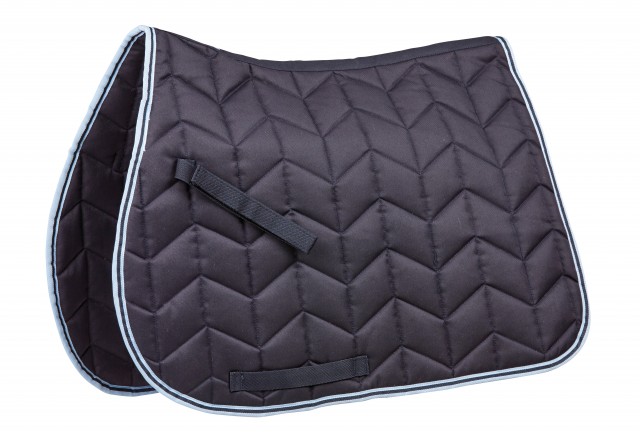 Saxon Element Quilted All Purpose Saddle Pad (Purple/Navy)