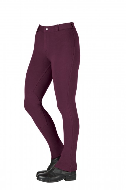 Saxon Warm Up Cotton Jodhpurs II (Purple)
