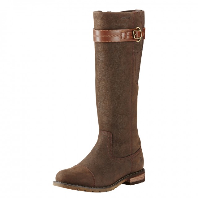 Ariat (Ex-Display) Women's Stoneleigh Waterproof Boots (Java Brown) (Size 4.5)