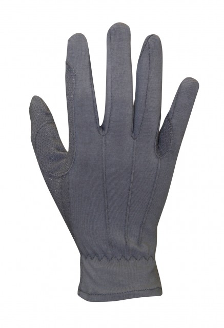 Dublin Adult's Everyday Deluxe Track Riding Gloves (Grey)