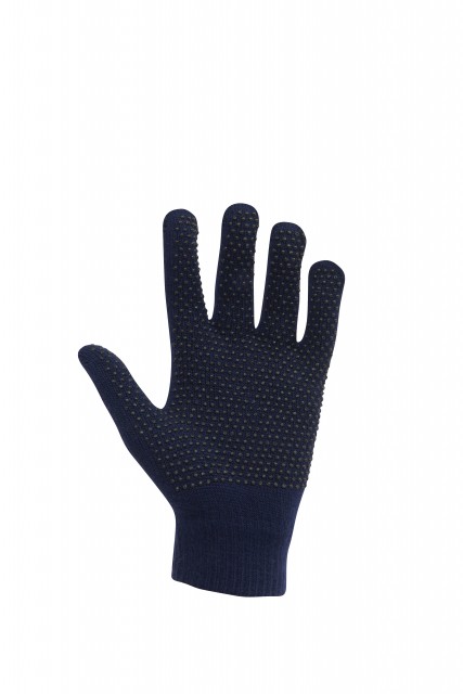 Dublin Adult's Magic Pimple Grip Riding Gloves (Navy)