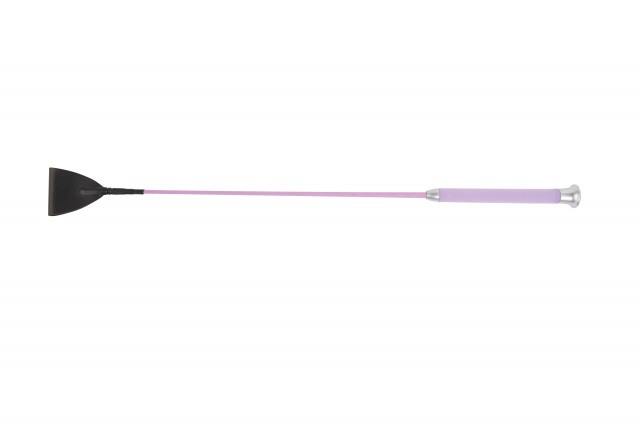 Dublin Crop With Gel Handle (Lilac/Purple)