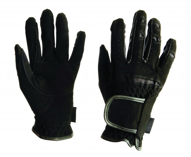 Dublin Everyday Mighty Grip Riding Gloves (Black)