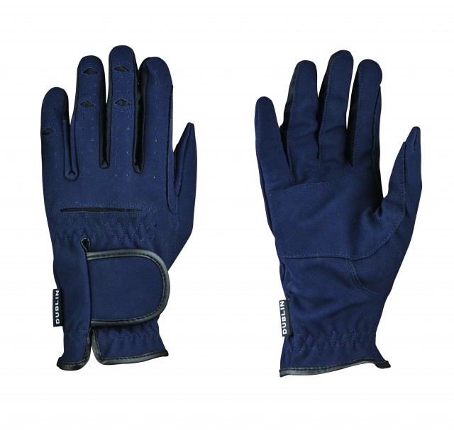 Dublin Everyday Mighty Grip Riding Gloves (Navy)