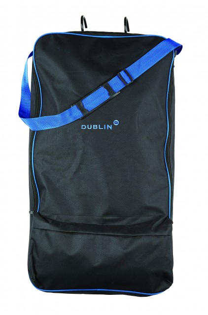 Dublin Imperial Bridle Hook Bag (Black/Blue)