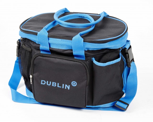 Dublin Imperial Grooming Bag (Black/Blue)