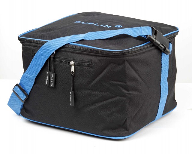 Dublin Imperial Hat Bag (Black/Blue)