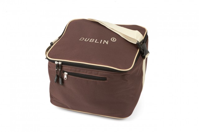 Dublin Imperial Hat Bag (Chocolate/Cream)