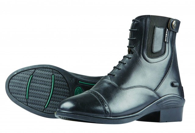 Dublin Ladies Evolution Lace Front Paddock Boots (Black)
