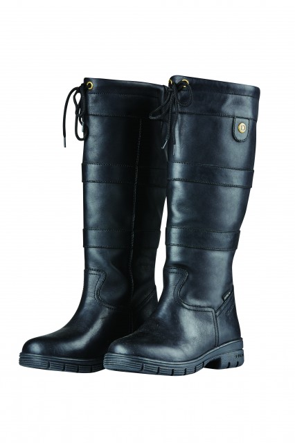 Dublin Ladies River Grain Boots (Black)