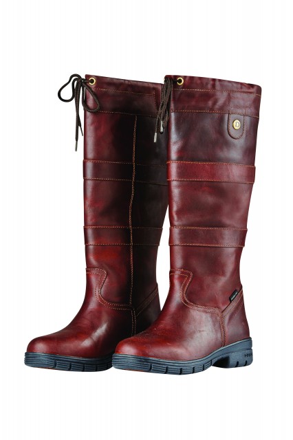 Dublin Ladies River Grain Boots (Red Brown)