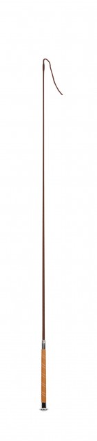 Dublin Leather Touch Dressage Whip (Brown)