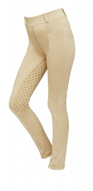 Dublin Child's Performance Cool-It Gel Riding Tights (Beige)