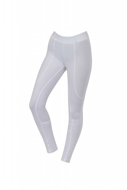 Dublin Child's Performance Cool-It Gel Riding Tights (White)